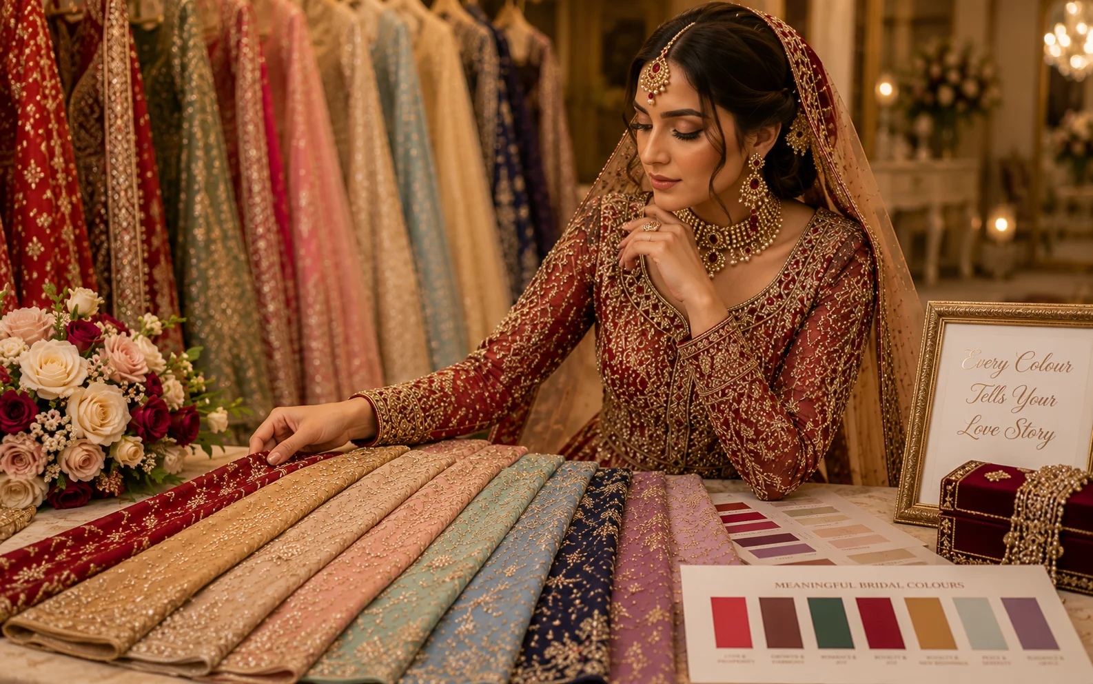How to Pick the Colors for Bridal Dresses That Have Meaning