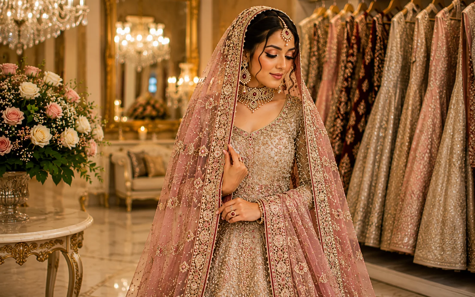Elevate Your Bridal Look with Beautiful Dupatta Styles