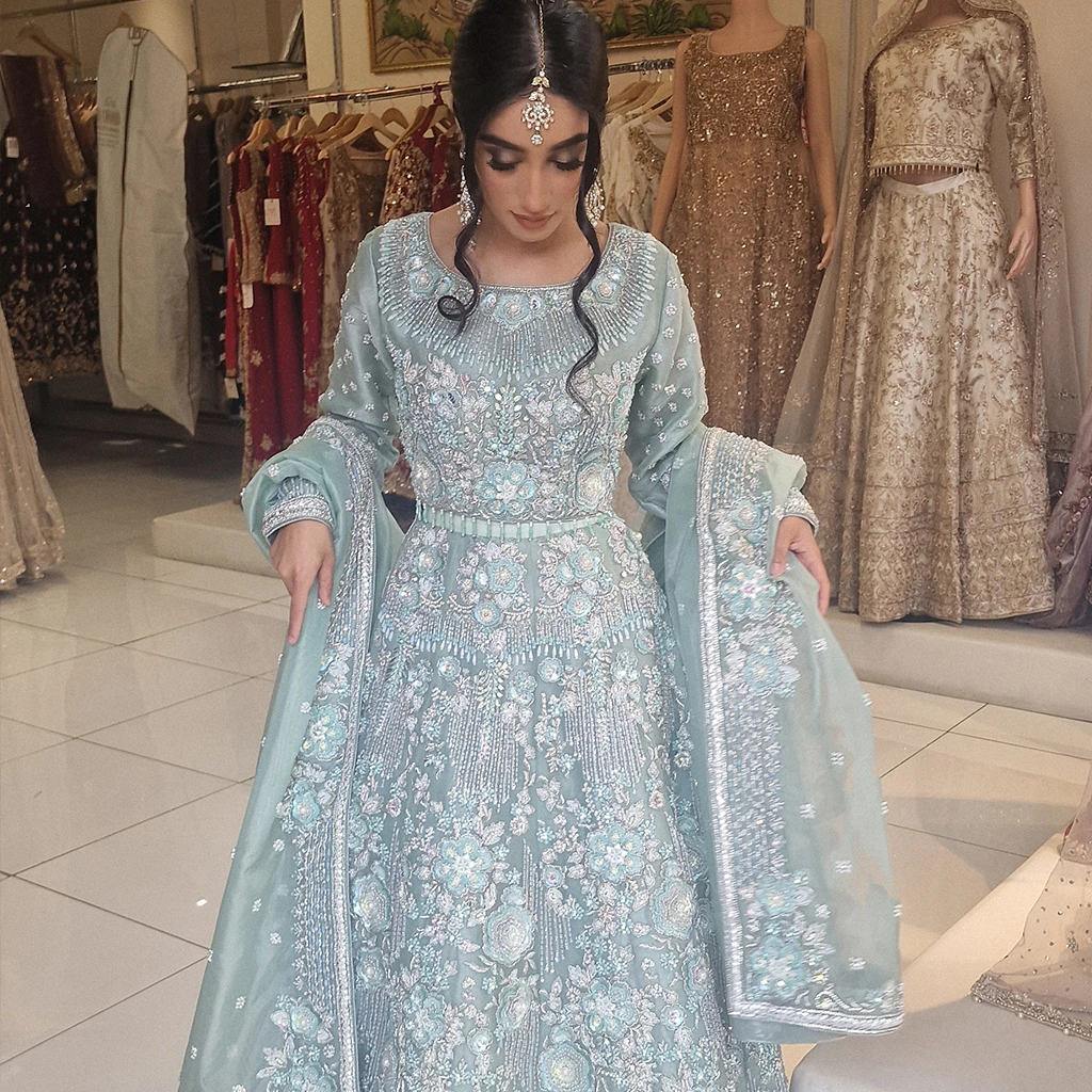 Pastel colour lehenga