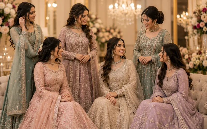 The Ultimate Pakistani Wedding Dresses Guide for Bridesmaids