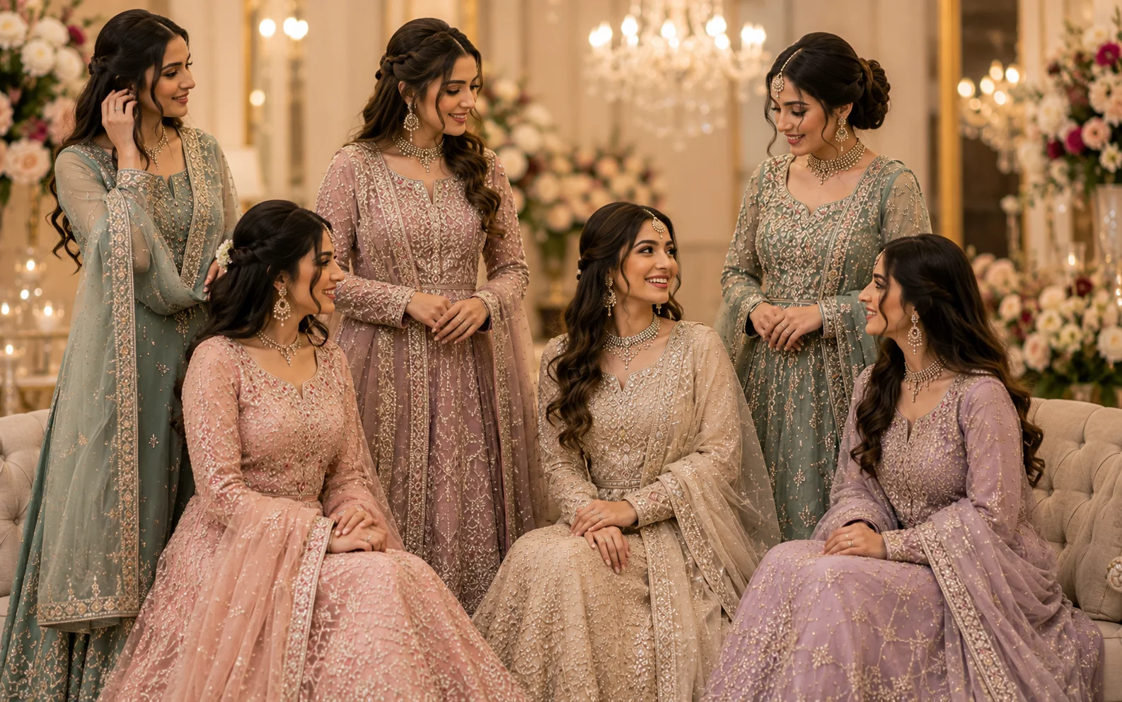 The Ultimate Pakistani Wedding Dresses Guide for Bridesmaids