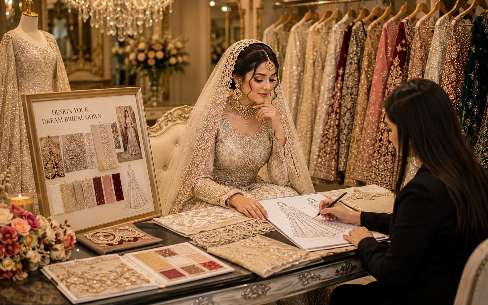 Design Your Dream Bridal Gowns