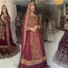 Stunning Pakistani Bridal Gowns for Winter Weddings