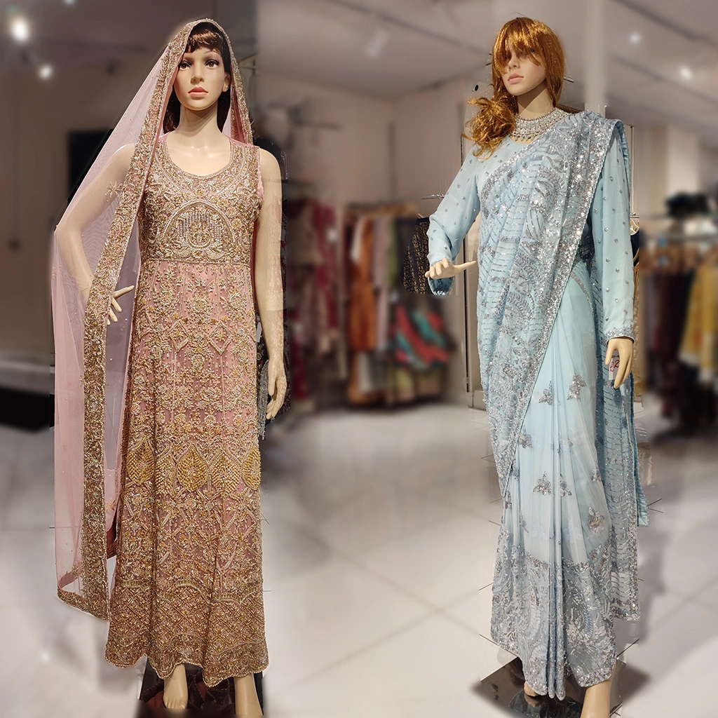 Pastel maxi and saree in Manchester, UK