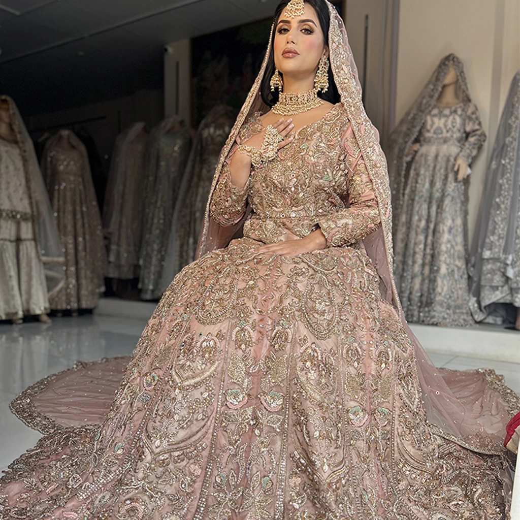 Pink lehenga
