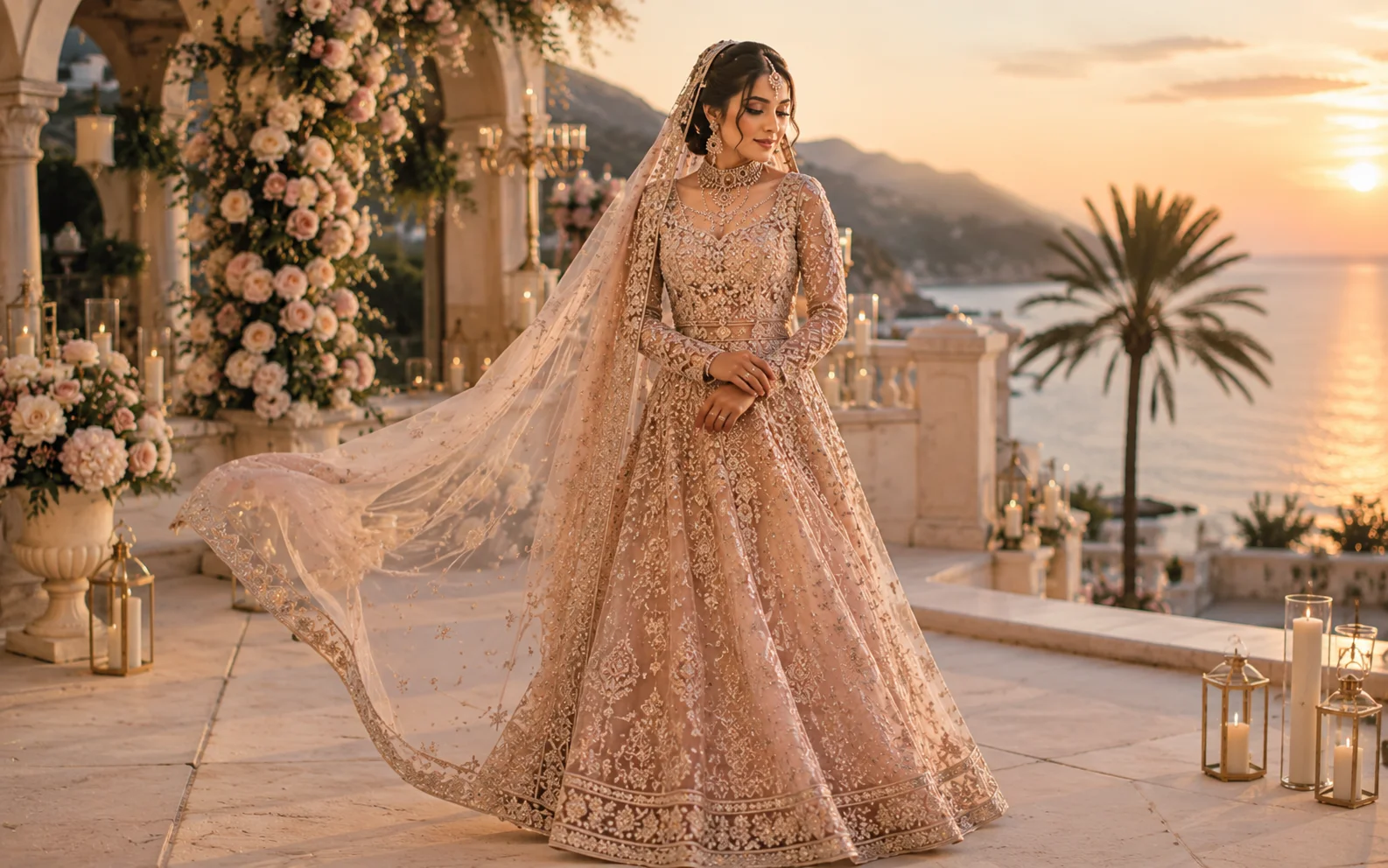 Affordable Pakistani Bridal Dresses for Destination Weddings