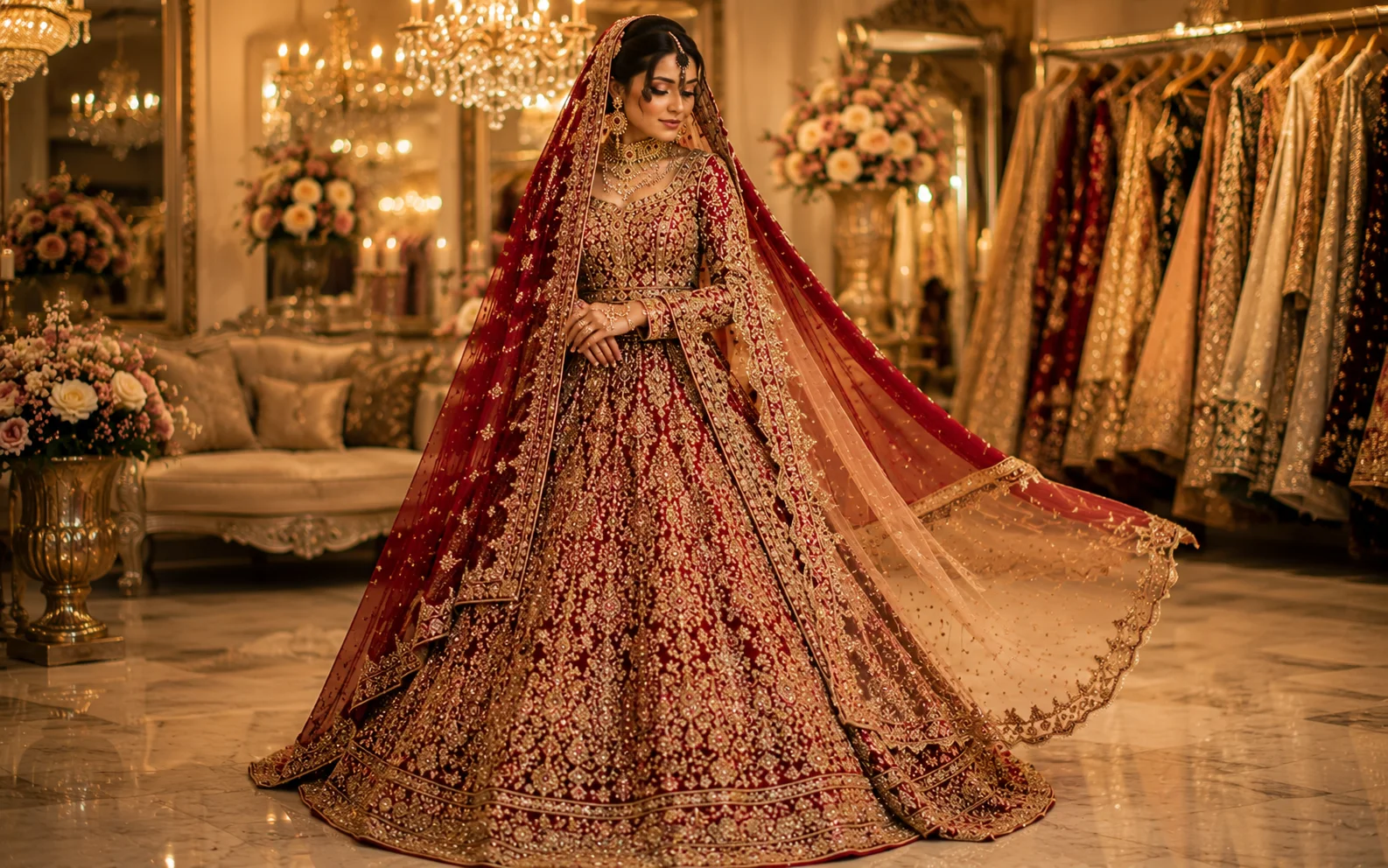 Traditional Pakistani Bridal Dresses for 2025 Pakistani Weddings in the UK