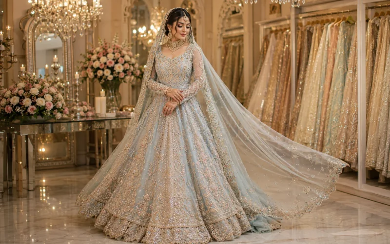 Trendy Walima Dress Styles for Pakistani Brides