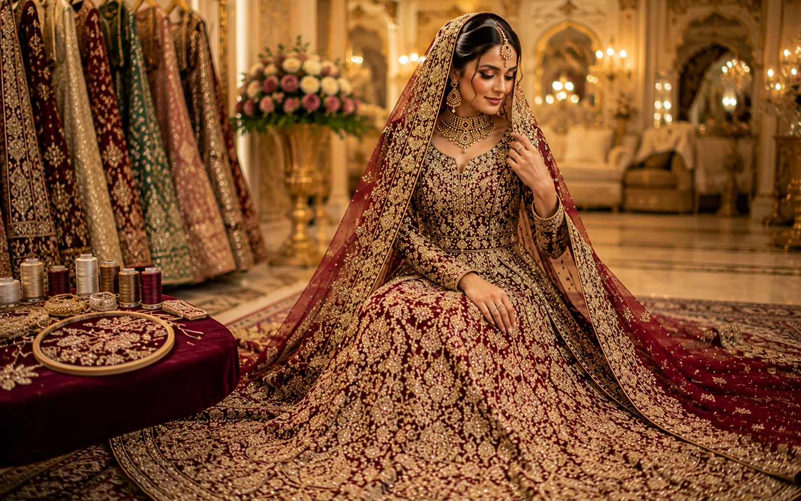 The Art of Elegance: Pakistani Wedding Dresses with Intricate Embroidery