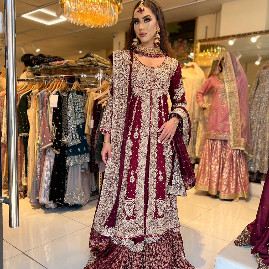 Customary Bridal Dress Paying Absence to Traditions