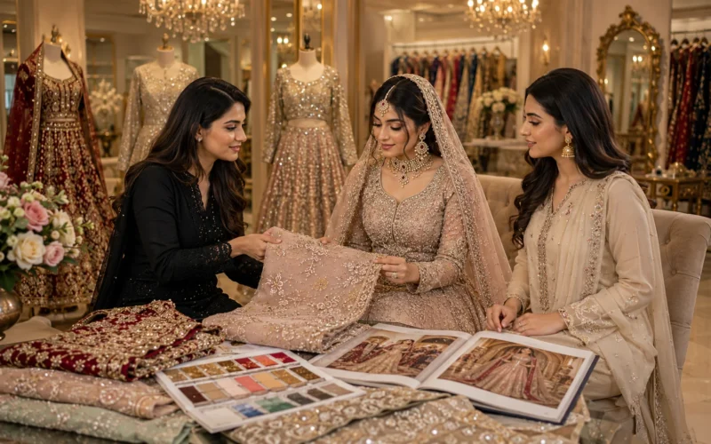 Top Pakistani Wedding Designers for Custom Bridal Wear in the UK