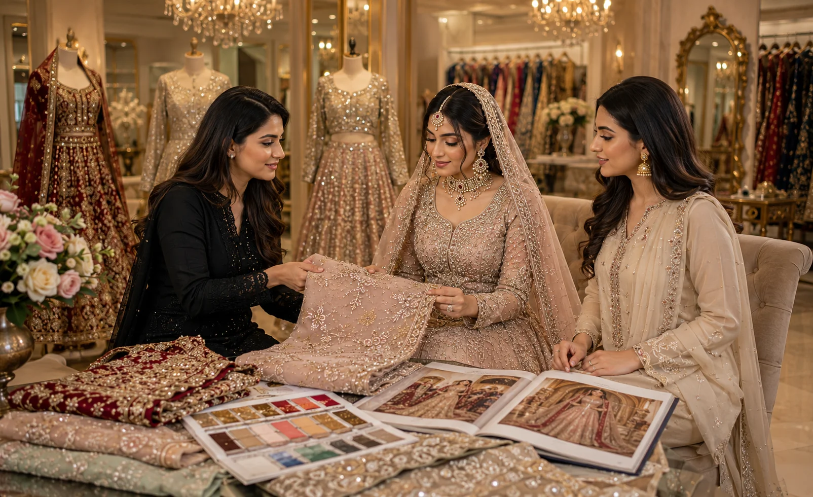 Top Pakistani Wedding Designers for Custom Bridal Wear in the UK