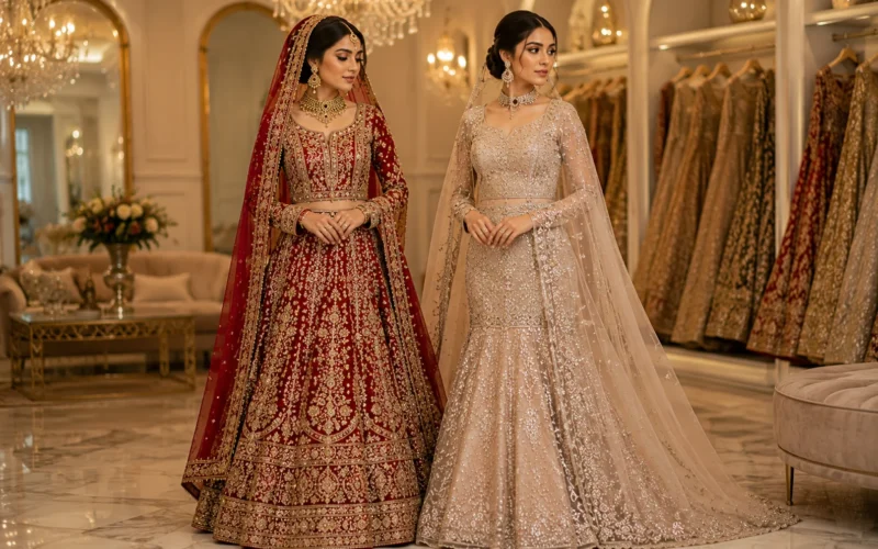 Traditional vs. Contemporary Pakistani Bridal Wear: Bridging Heritage and Modern Elegance