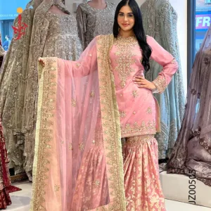 Pink Gharara