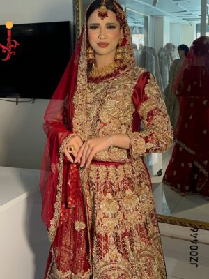 Silk Bridal Lehenga Choli - Image 2