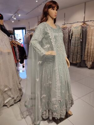 Light Green Net Maxi