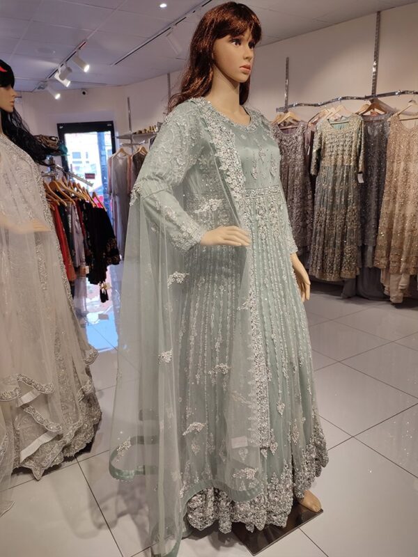 Light Green Net Maxi