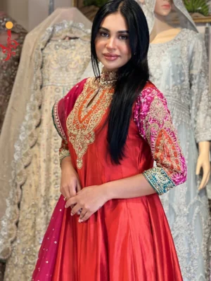 Mehendi Glow Maxi - Bridesmaid Dresses, Formal Wear, Mehndi Dresses, Party Wear, Wedding Guest Dresses - Walima | Jabeenz UK
