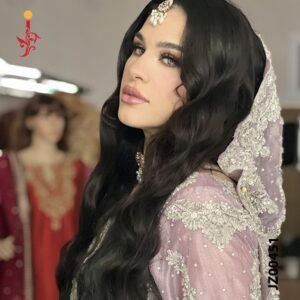 Lilac Bridal Veil Maxi