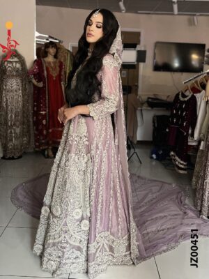 Lilac Bridal Veil Maxi - Image 3