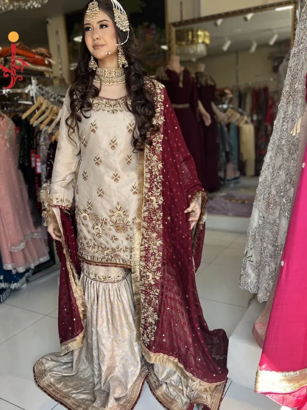 Golden Gharara Set - alternate view