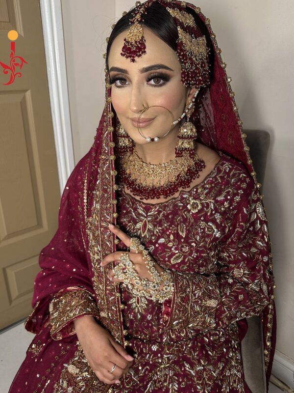 Merjanda Khadi Net Farshi Sharara  - alternate view