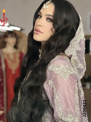 Lilac Bridal Veil Maxi - Image 4