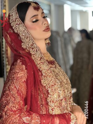 Silk Bridal Lehenga Choli - Image 4