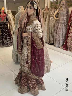 Farshi Lehenga with Elegant Long Shirt - Image 3