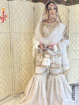 Off-White Gharara Set - Image 4
