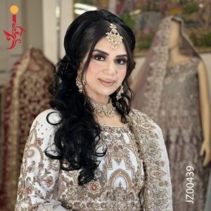 White Embroidered Organza Lehenga Choli