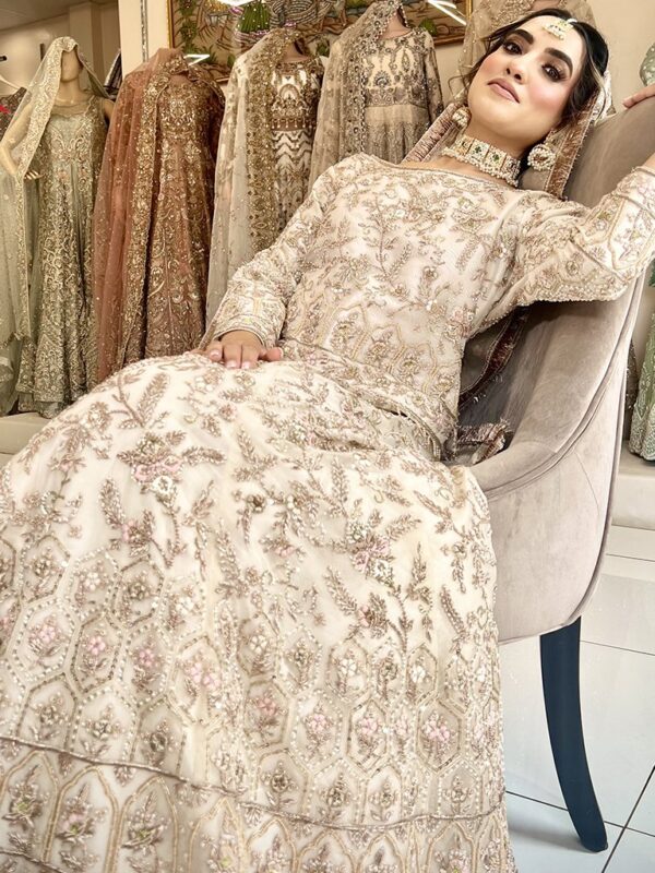 Ivory Bridal Lehenga Set