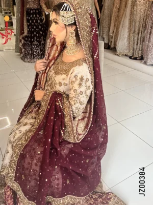 Farshi Lehenga with Elegant Long Shirt - Image 4