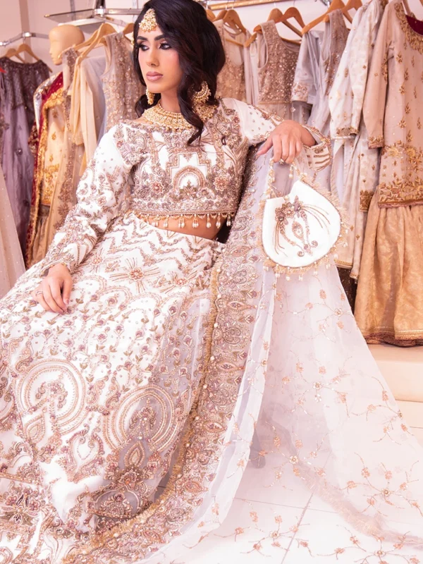 White Lehenga Choli