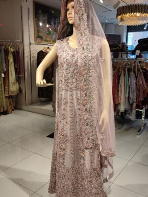 Lilac Tail Bridal Maxi