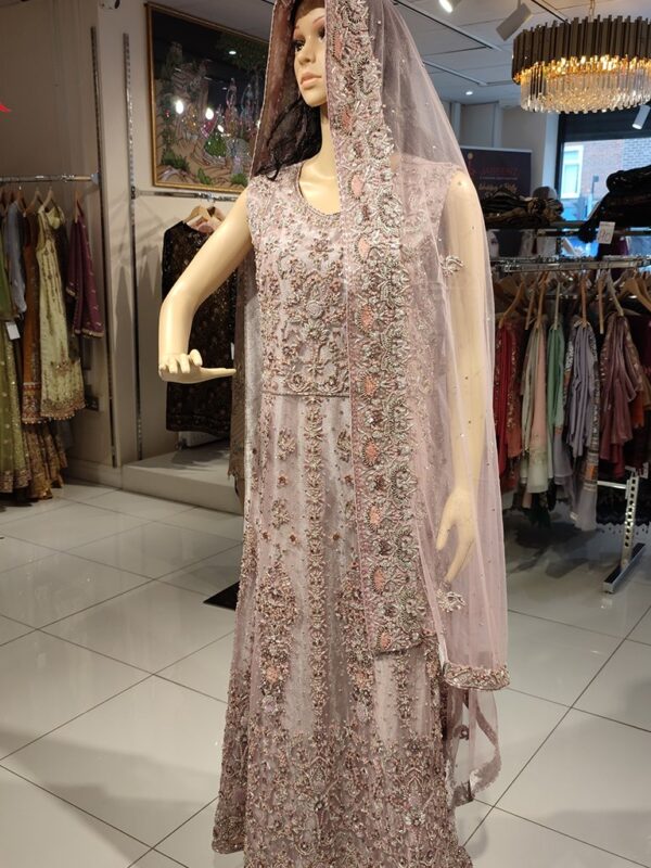 Lilac Tail Bridal Maxi