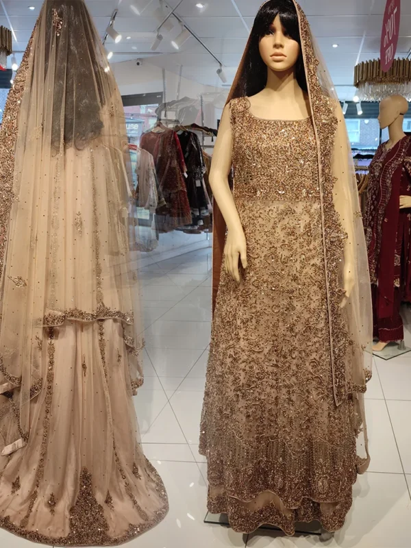 Coffee Tail Bridal Maxi