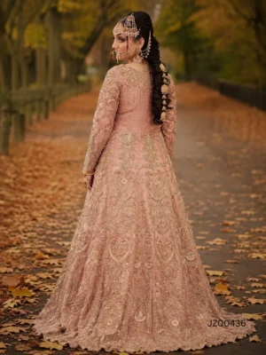 Flawless Floral Embroidered Maxi — detail view | Jabeenz UK