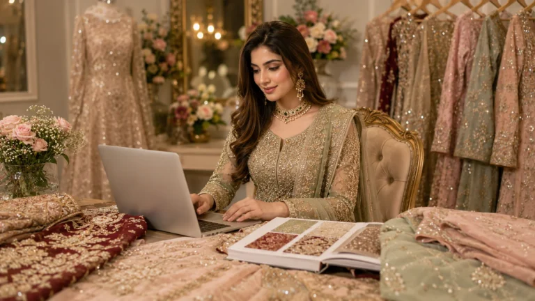 Where to Buy Pakistani Bridal Dresses Online in the UK
