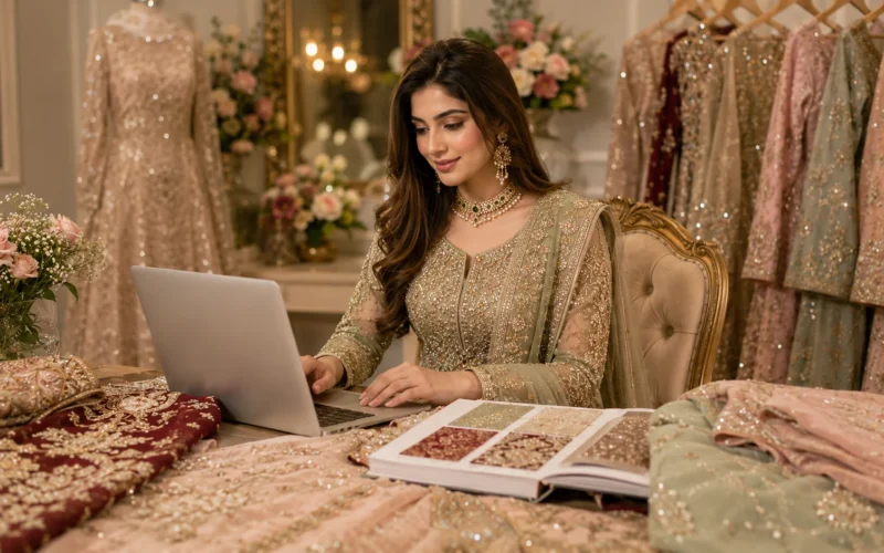 Where to Buy Pakistani Bridal Dresses Online in the UK