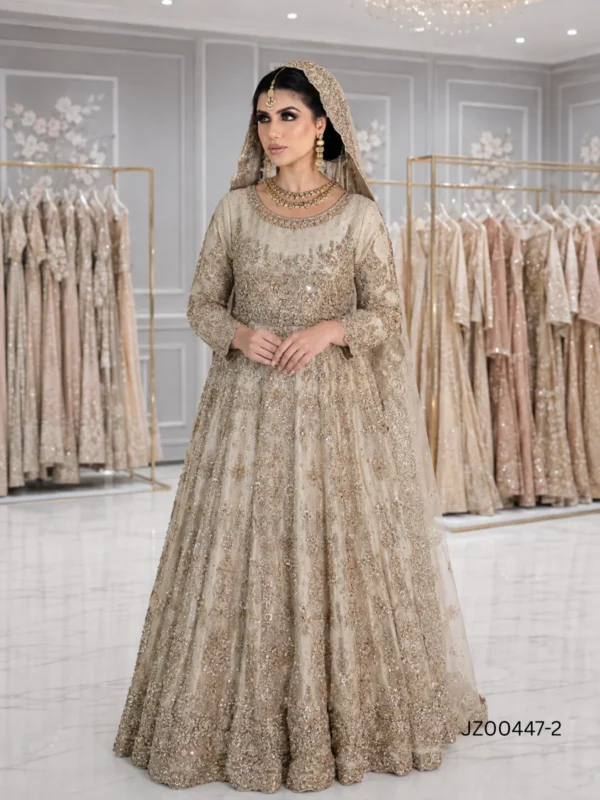 Fawn Crystal Bridal Maxi - alternate view