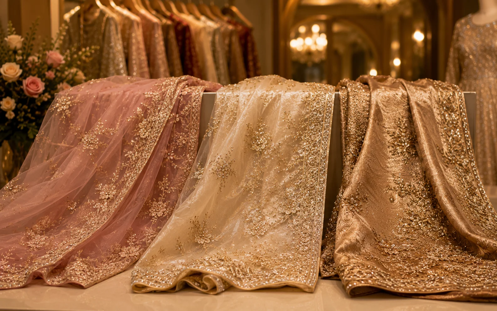 Chiffon vs Organza vs Silk: Which Fabric Is Best for Your Bridal Dress?