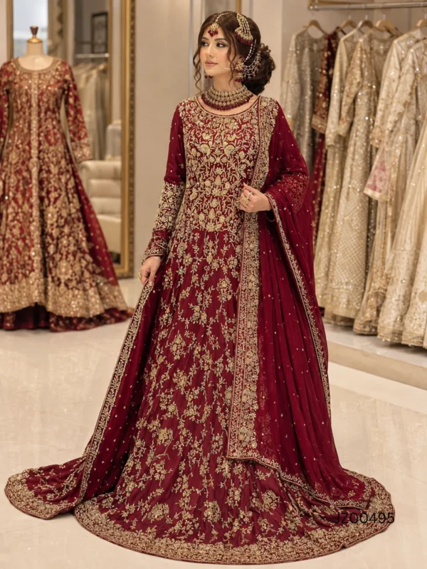 Shamoos Bridal Lehenga Choli - alternate view