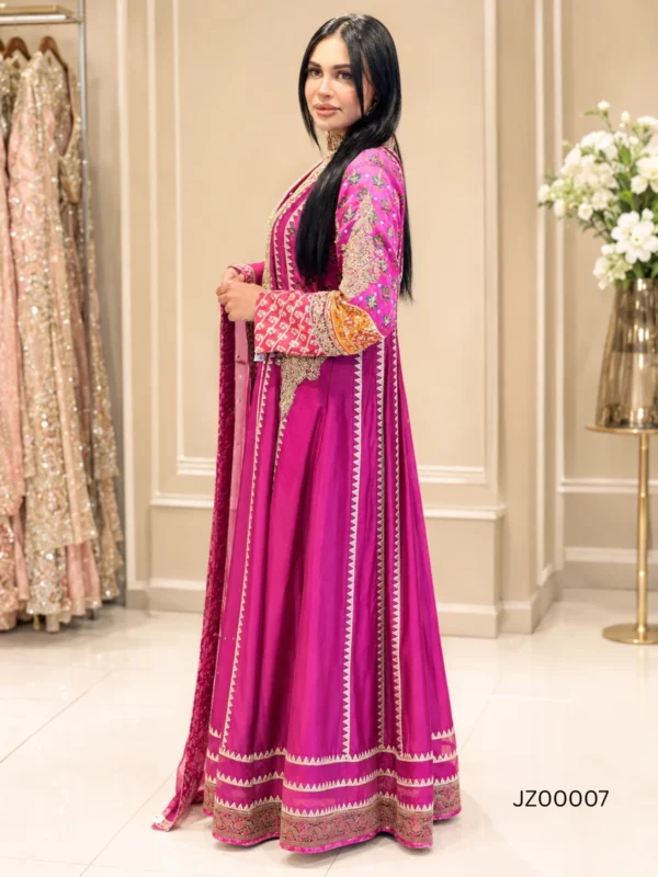 Hot Pink Festive Maxi - alternate view
