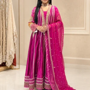 Hot Pink Festive Maxi