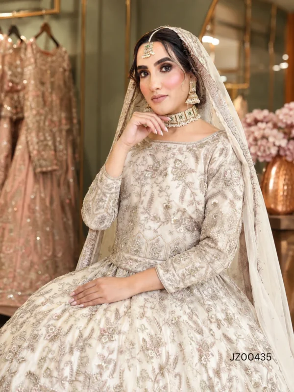 Ivory Bridal Lehenga Set