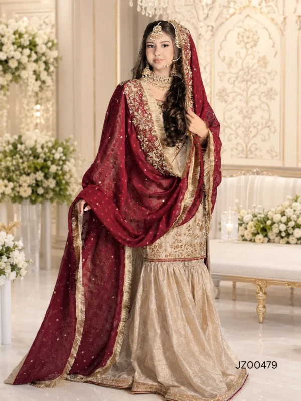Golden Gharara Set - alternate view