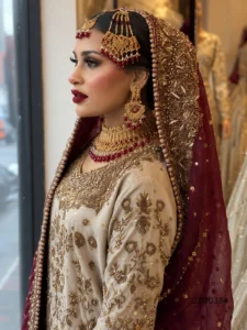 Deep Maroon Farshi Lehenga
