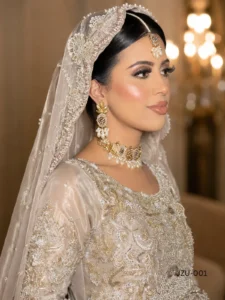 Fawn Front-Open Bridal Dress