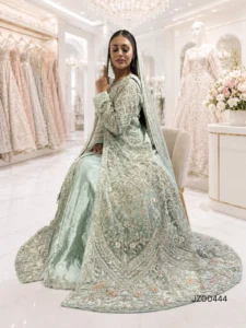 Light Green Front-Open Maxi